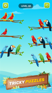 اسکرین شات بازی Bird Sort : Color Puzzle Games 4