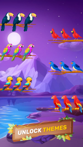 اسکرین شات 5 بازی Bird Sort : Color Puzzle Games