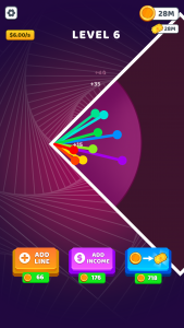 اسکرین شات بازی Bouncing Rainbow: Calm Clicker 8