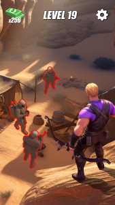 اسکرین شات بازی Hunter Archer: 3D Shooter Wars 1