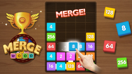 اسکرین شات 7 بازی Merge Puzzle - Number Games