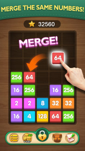 اسکرین شات 1 بازی Merge Puzzle - Number Games