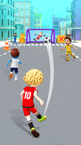 اسکرین شات 3 بازی Kick It – Fun Soccer Game