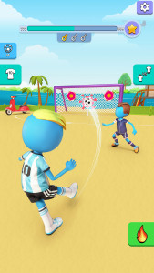 اسکرین شات 3 بازی Kick It – Fun Soccer Game