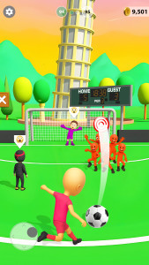 اسکرین شات 1 بازی Kick Off! Football Soccer Star