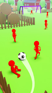 اسکرین شات 5 بازی Wonder Goal: Fun Football Kick