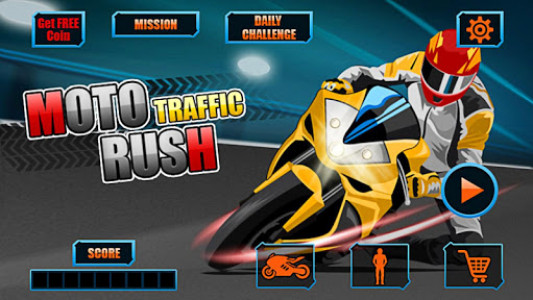 اسکرین شات بازی Moto Traffic Rush 8