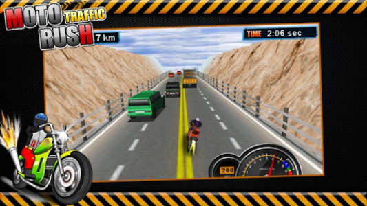 اسکرین شات بازی Moto Traffic Rush 7