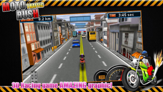 اسکرین شات بازی Moto Traffic Rush 5