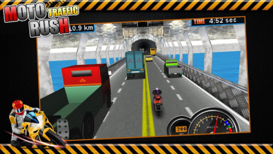 اسکرین شات بازی Moto Traffic Rush 3