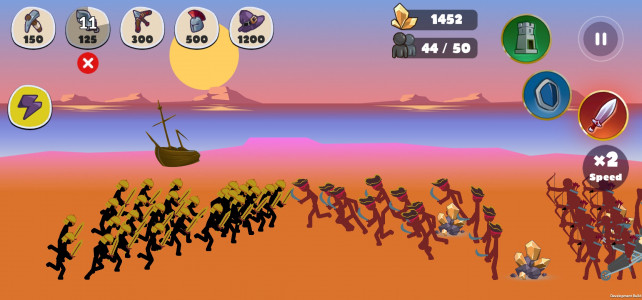 اسکرین شات بازی Stickman Battle Empires War 7