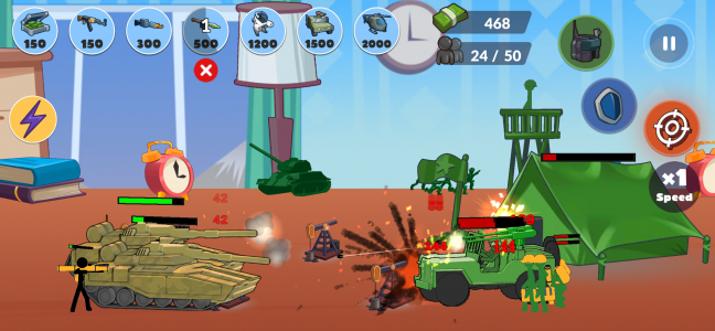 اسکرین شات 3 بازی Stick World Battle
