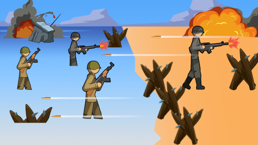 اسکرین شات بازی Stick WW2 1