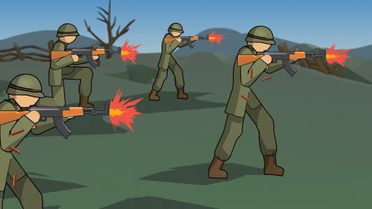 اسکرین شات بازی Stick WW2 3