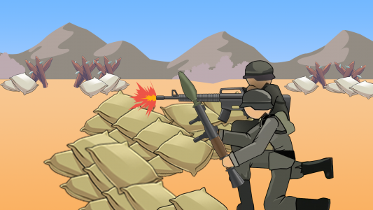 اسکرین شات بازی Stick WW2 2
