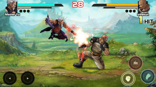 اسکرین شات بازی Mortal battle: Fighting games 5
