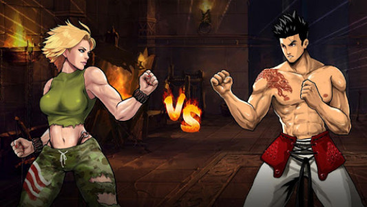 اسکرین شات بازی Mortal battle: Fighting games 1