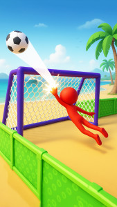اسکرین شات 5 بازی Crazy Goal — Fun Soccer Game