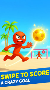 اسکرین شات 1 بازی Crazy Goal — Fun Soccer Game