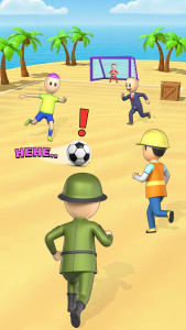 اسکرین شات 3 بازی Crazy Goal — Fun Soccer Game