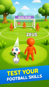 اسکرین شات 4 بازی Crazy Goal — Fun Soccer Game