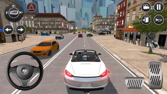 اسکرین شات بازی American City Fast Car Driving 2021 1