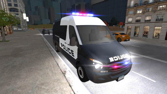 اسکرین شات بازی American Police Van Driving 3
