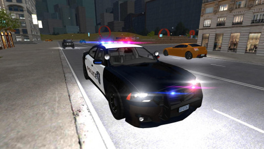 اسکرین شات بازی American Fast Police Driving 3