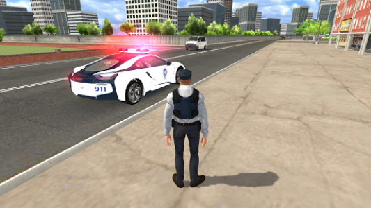 اسکرین شات بازی American i8 Police Car Game 3D 6
