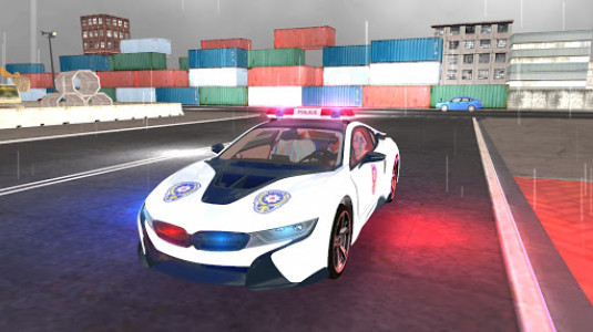 اسکرین شات بازی American i8 Police Car Game 3D 3