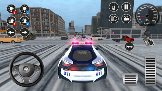 اسکرین شات بازی American i8 Police Car Game 3D 1