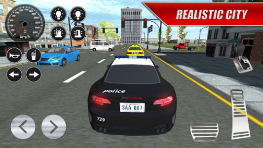 اسکرین شات بازی Real Police Car Driving v2 1