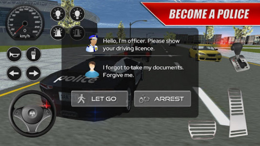 اسکرین شات بازی Real Police Car Driving v2 2