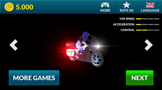 اسکرین شات بازی Police Motorbike Simulator 4