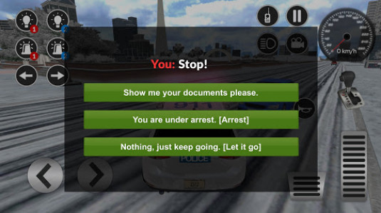 اسکرین شات بازی Police Car Game Simulation 2021 3