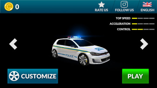 اسکرین شات بازی Police Car Game Simulation 2021 4