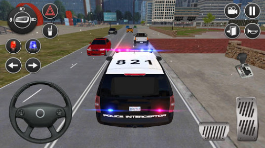 اسکرین شات بازی American Police Suv Driving: Car Games 2020 1