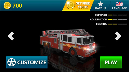 اسکرین شات بازی Fire Truck Driving Simulator 4