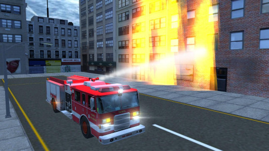 اسکرین شات بازی Fire Truck Driving Simulator 3