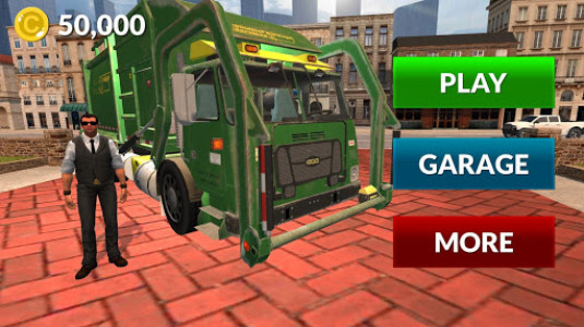 اسکرین شات بازی American Trash Truck Simulator 2020: Offline Games 8