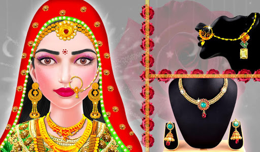 اسکرین شات بازی Royal Indian Wedding Girl Beauty Makeover Game 6