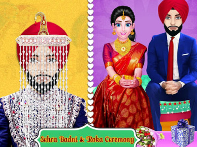 اسکرین شات بازی Punjabi Wedding Rituals Arrange with love Marriage 1