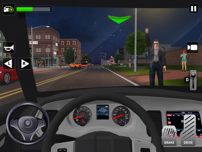 اسکرین شات بازی City Taxi Driving 3D Simulator 7