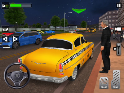 اسکرین شات بازی City Taxi Driving 3D Simulator 2
