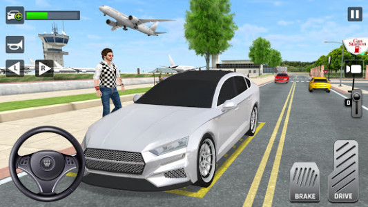 اسکرین شات بازی City Taxi Driving 3D Simulator 1