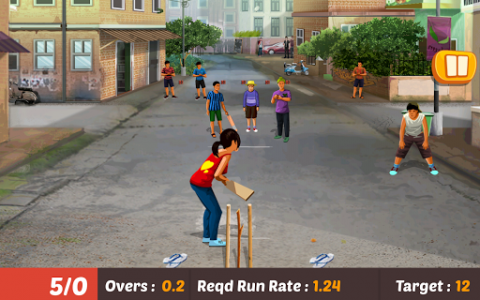 اسکرین شات بازی Gully Cricket Game - 2020 2