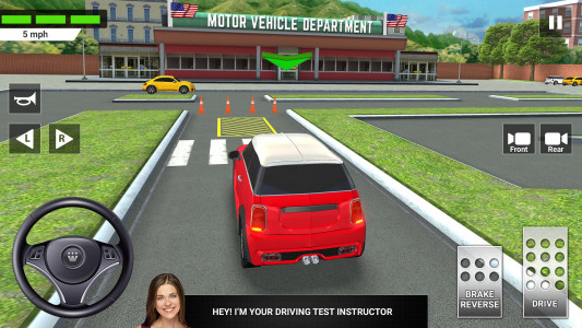اسکرین شات بازی Car Driving & Parking School 1