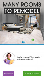 اسکرین شات بازی Home Makeover - Decorate House 3