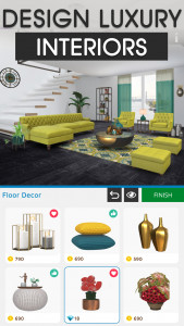 اسکرین شات بازی Home Makeover - Decorate House 1