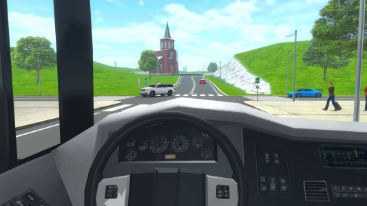 اسکرین شات بازی School Bus Simulator Driving 5